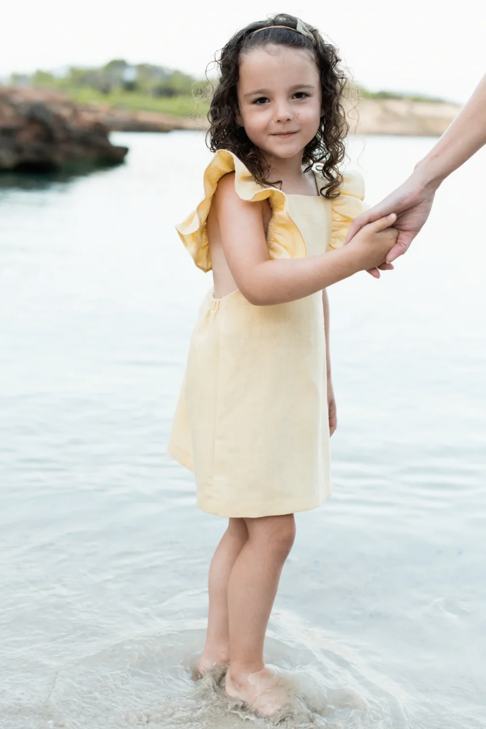 Lillie Romper - Yellow