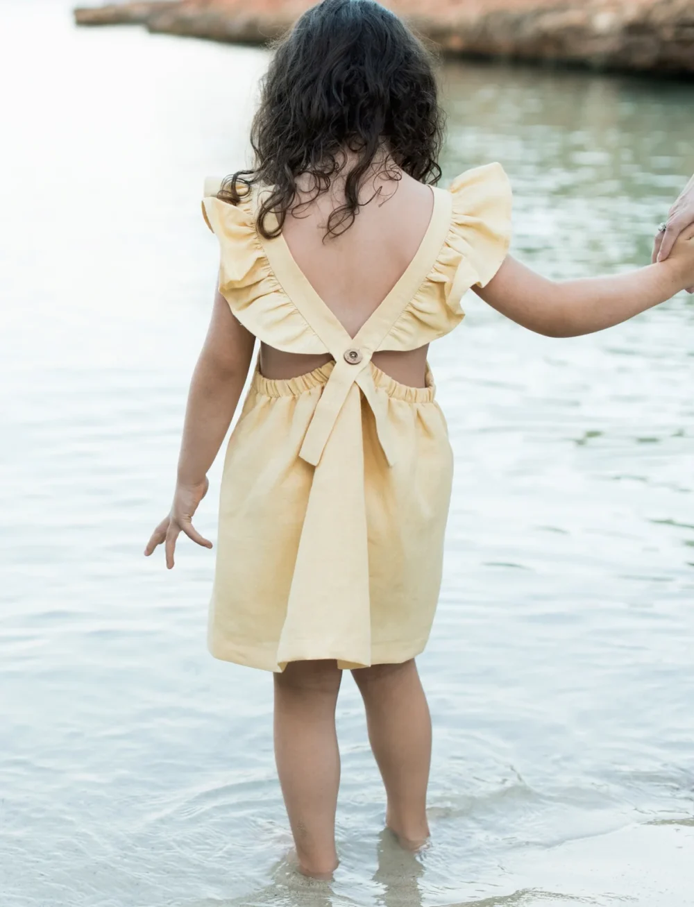 Lillie Romper - Yellow - Image 4