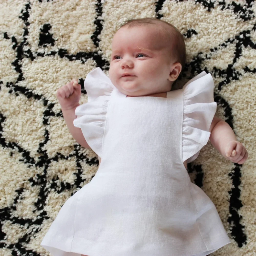 Celine Dress - White - Image 2