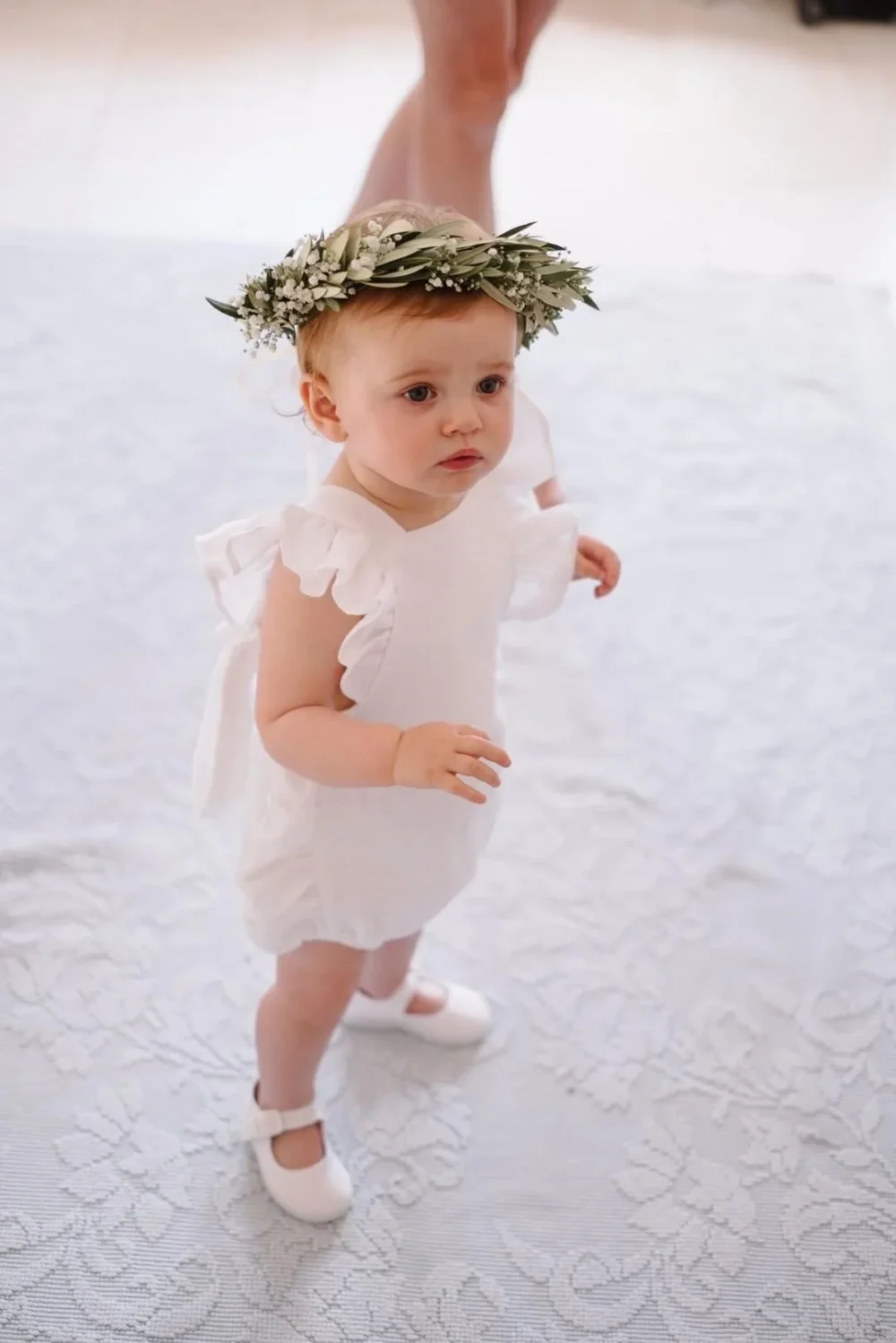 Lillie Romper - White - Image 3