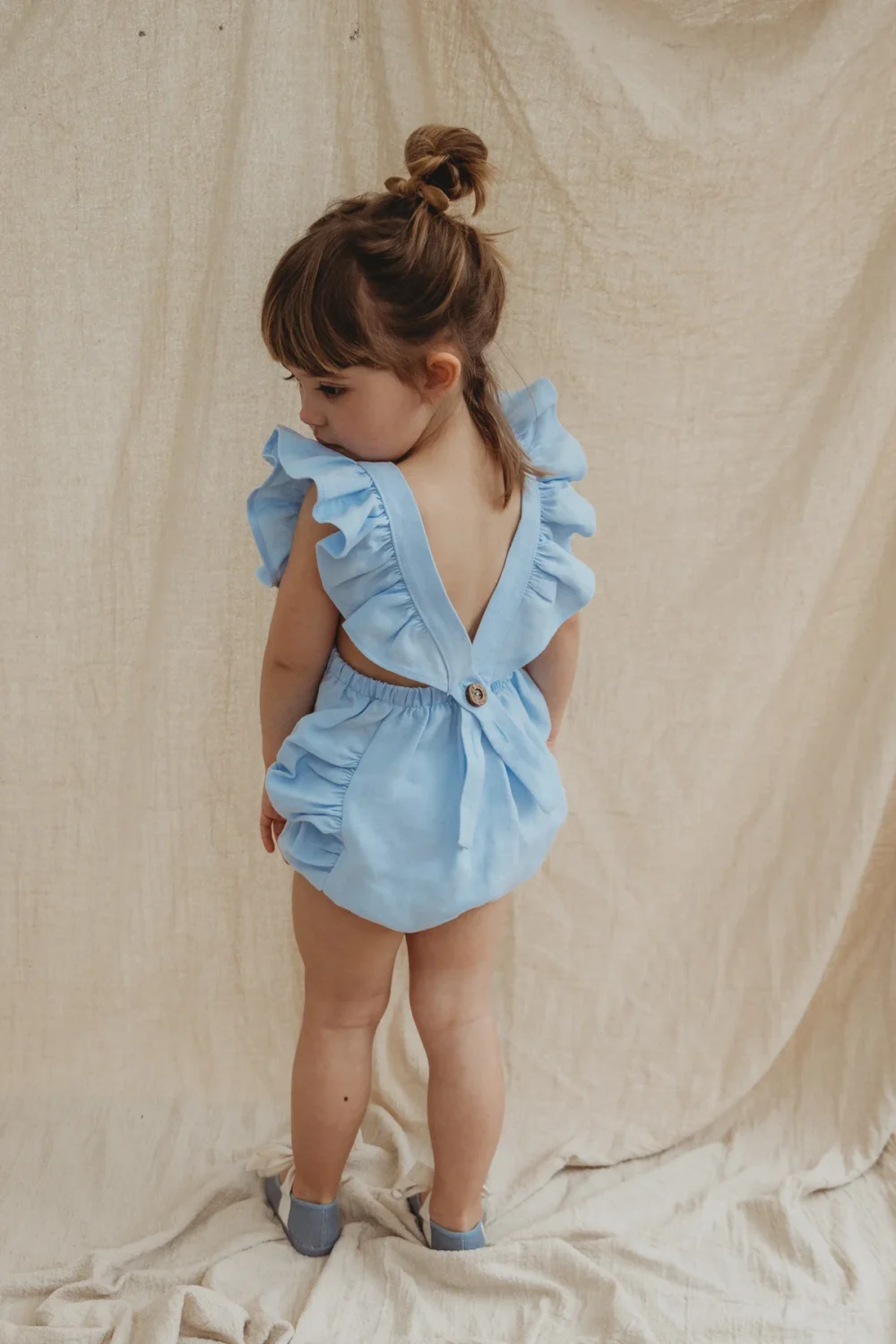 Lillie Romper - Blue - Image 2