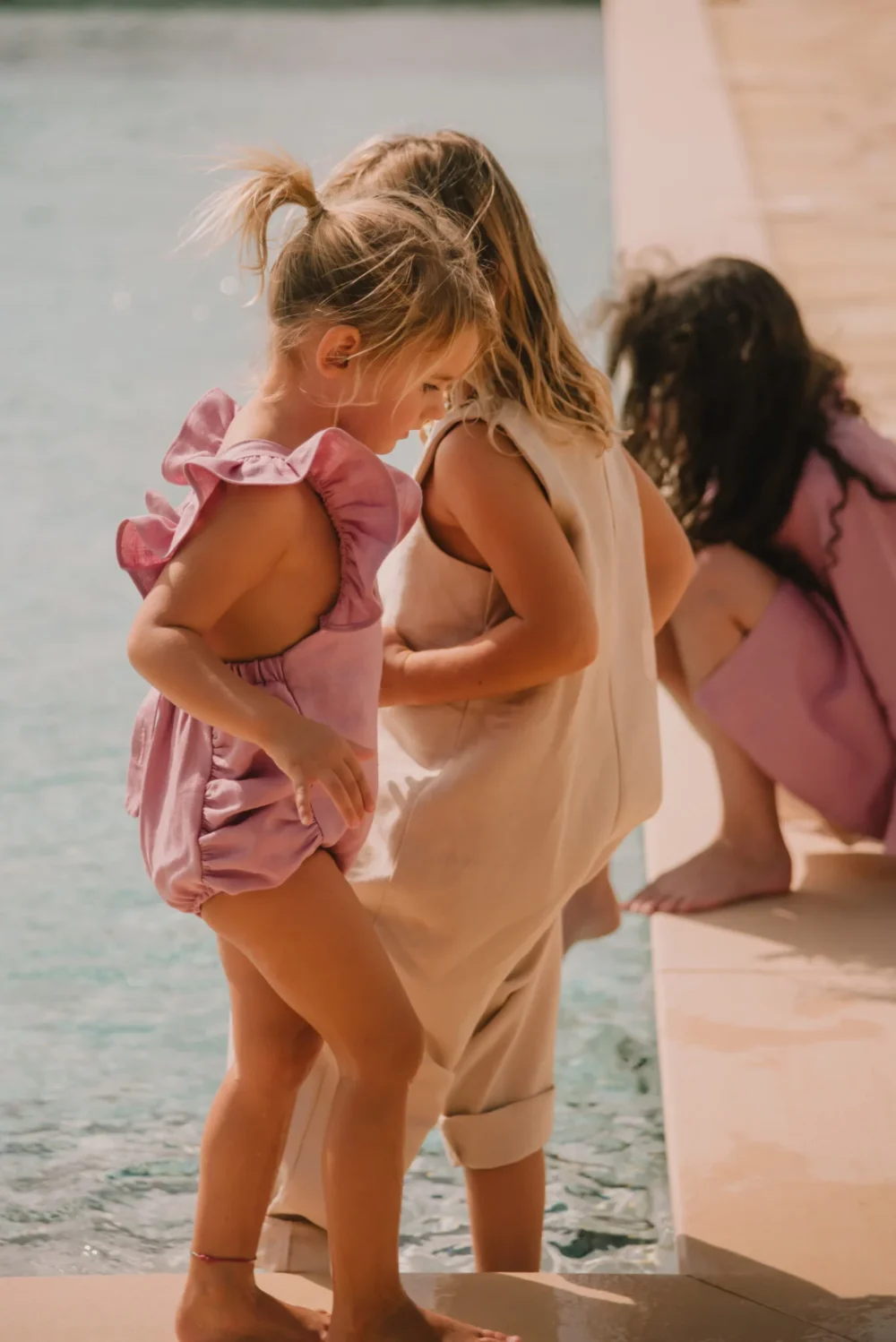 Lillie Romper - Pink - Image 4