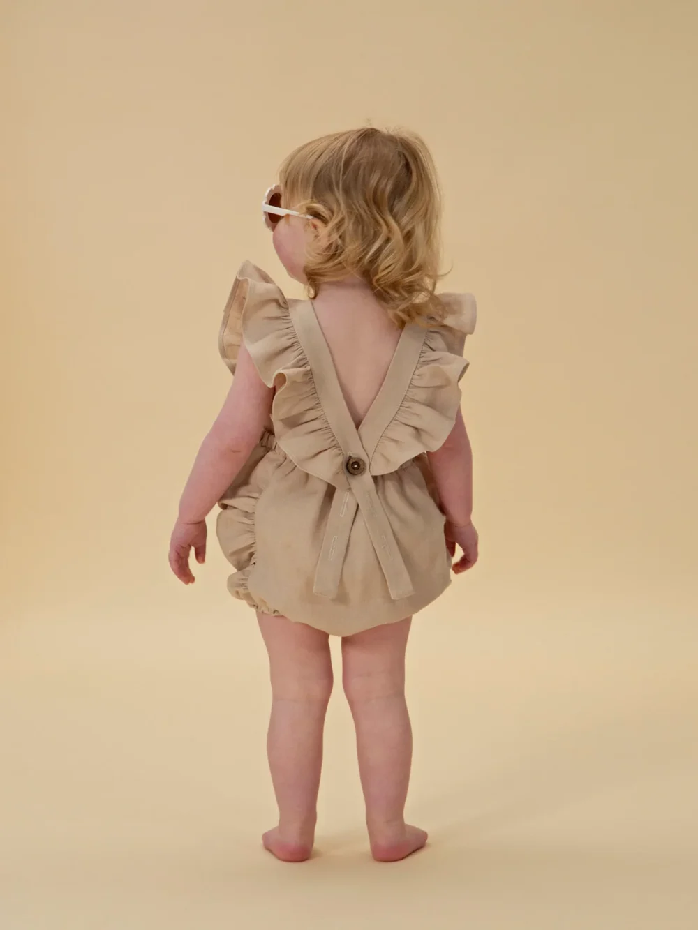 Lillie Romper - Sand - Image 4